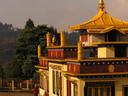 Temple building.